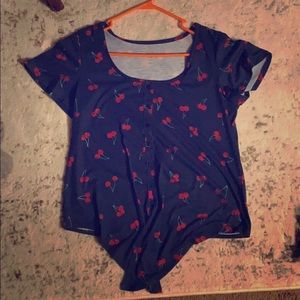 Short sleeve blouse